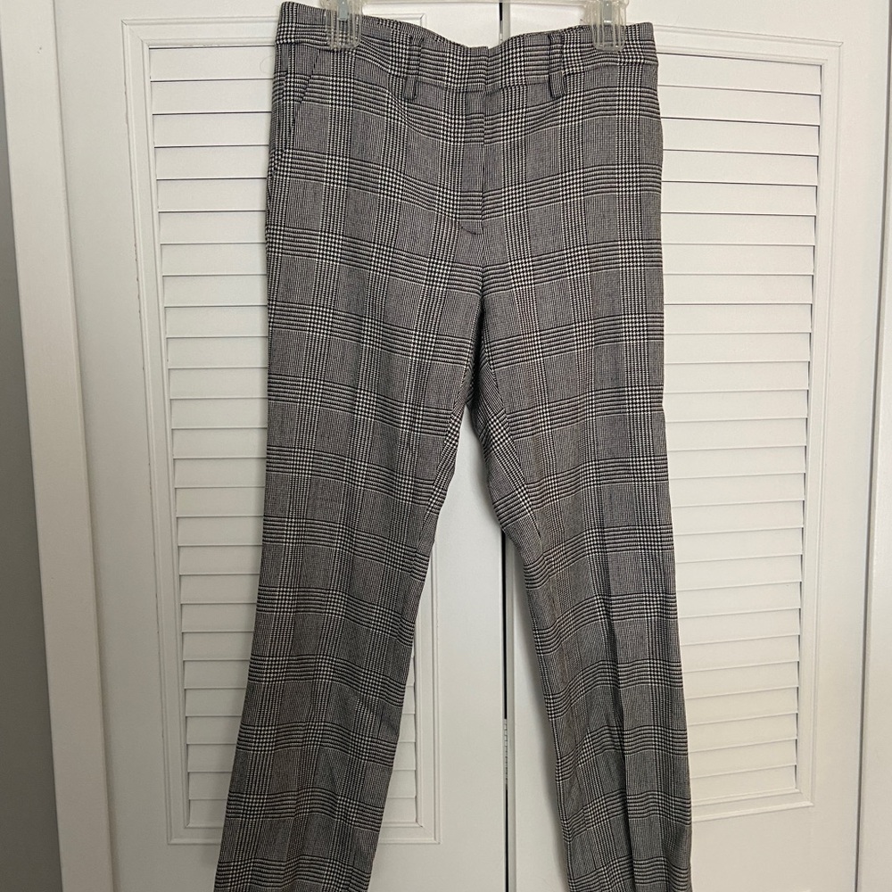 Frame Cropped Perfect Trouser In Noir Multi (Houn… - image 3